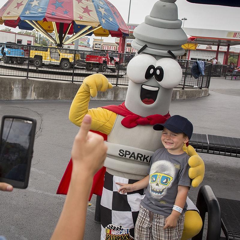 Sparky taking pictures